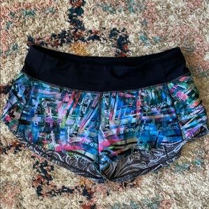 Lululemon seawheeze speed up short size 4